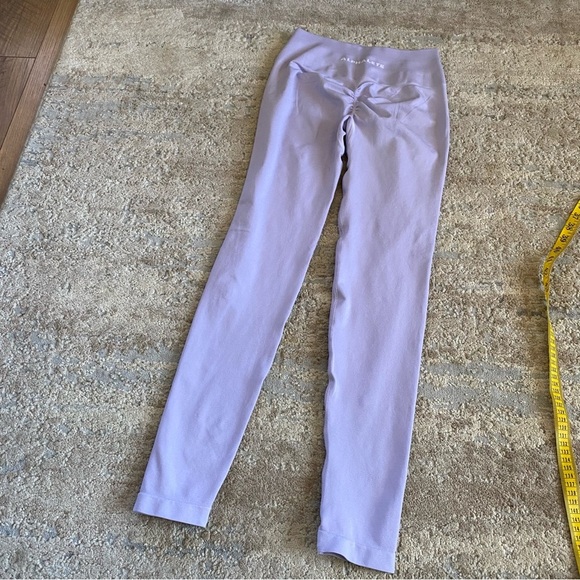 Alphalete Amplify Scrunch Butt Pants Digital Violet Seamless High Waist Leggings - Picture 9 of 10